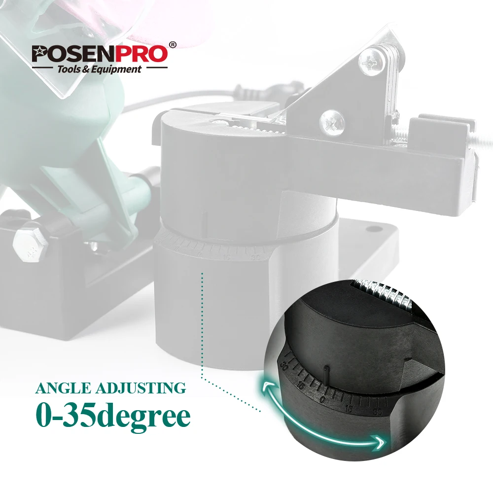 Электрическая точилка для цепной пилы 220 Вт 100 мм 4 дюйма |