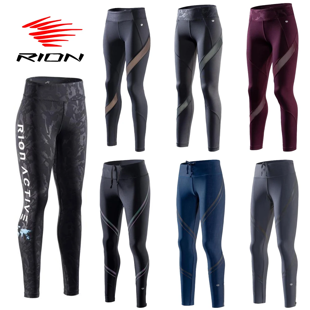 RION Sportswear Seamless Yoga Pants Leggings Women Fitness Gym High Waist Workout Tights Sports Woman Tights Leggings