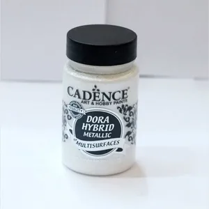 Комбинированная металлическая краска Dora для всех поверхностей, перламутровые оттенки, деревянная бумага, стекло, пластырь, керамическое искусство, холст, краска