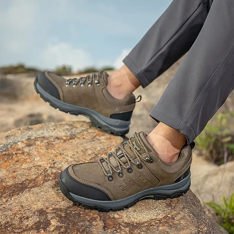 Golden Camel Boots Hiking Shoes Outdoor Trekking Shoes For Men Waterproof Male Sneakers Military Tactical Boots for Men Botins