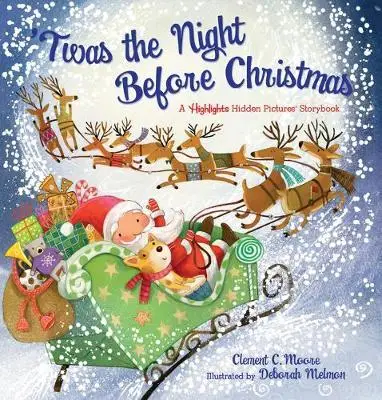 

Книга со скрытыми изображениями «Ночь перед Рождеством»