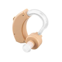 mini digital hearing aid enhancer behind the ear sound amplifier for the elderly deaf ear care adjustable hearing aids