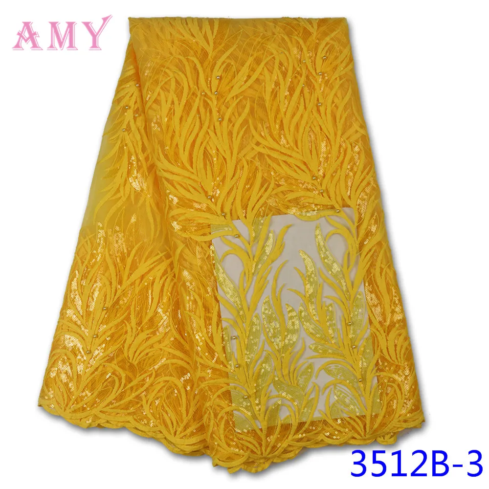 

Purple African Organza Sequins Fabric 2020 Hot Sale Nigerian Wedding Dress High Quality Organza French Net Mesh Lace AMY3512B