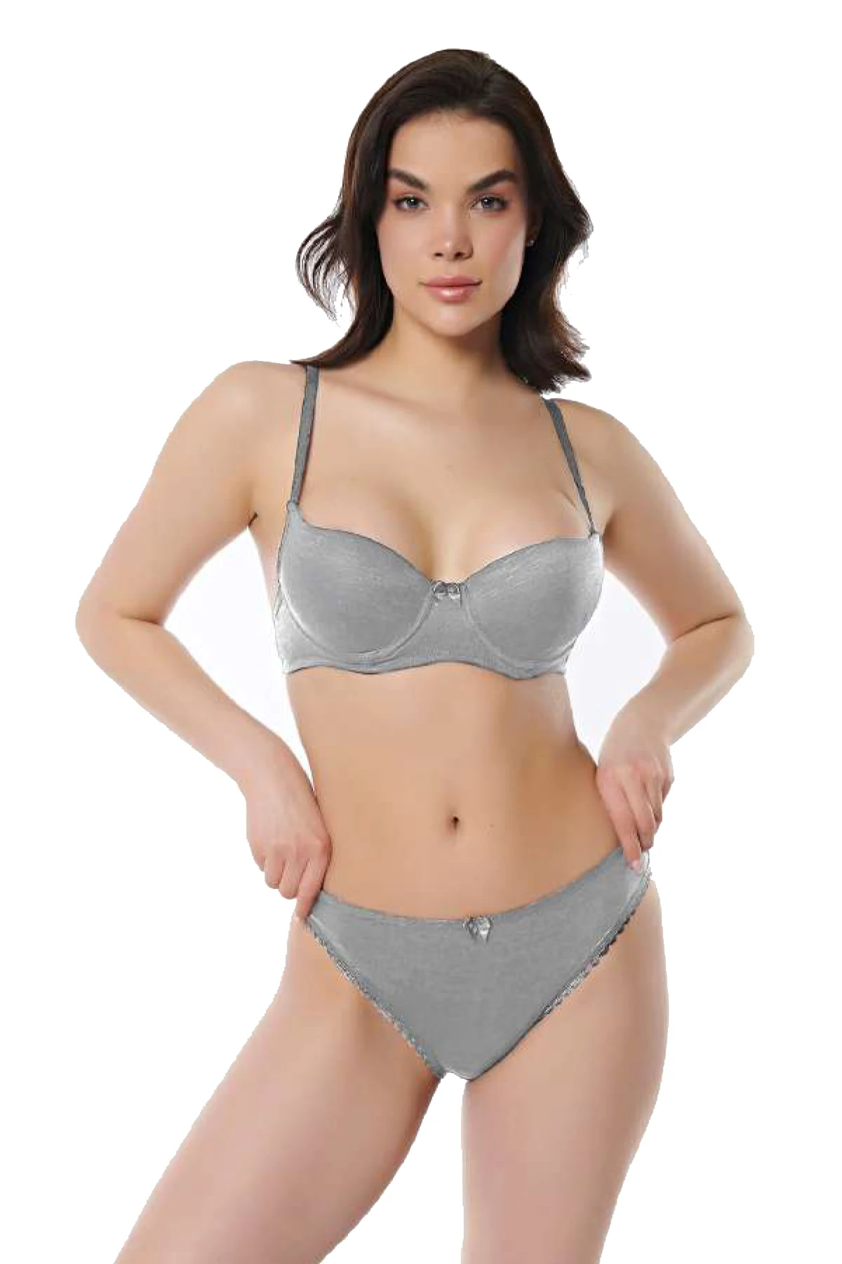 

Gray Color Push-Up Womens Underwear - 2500GREY