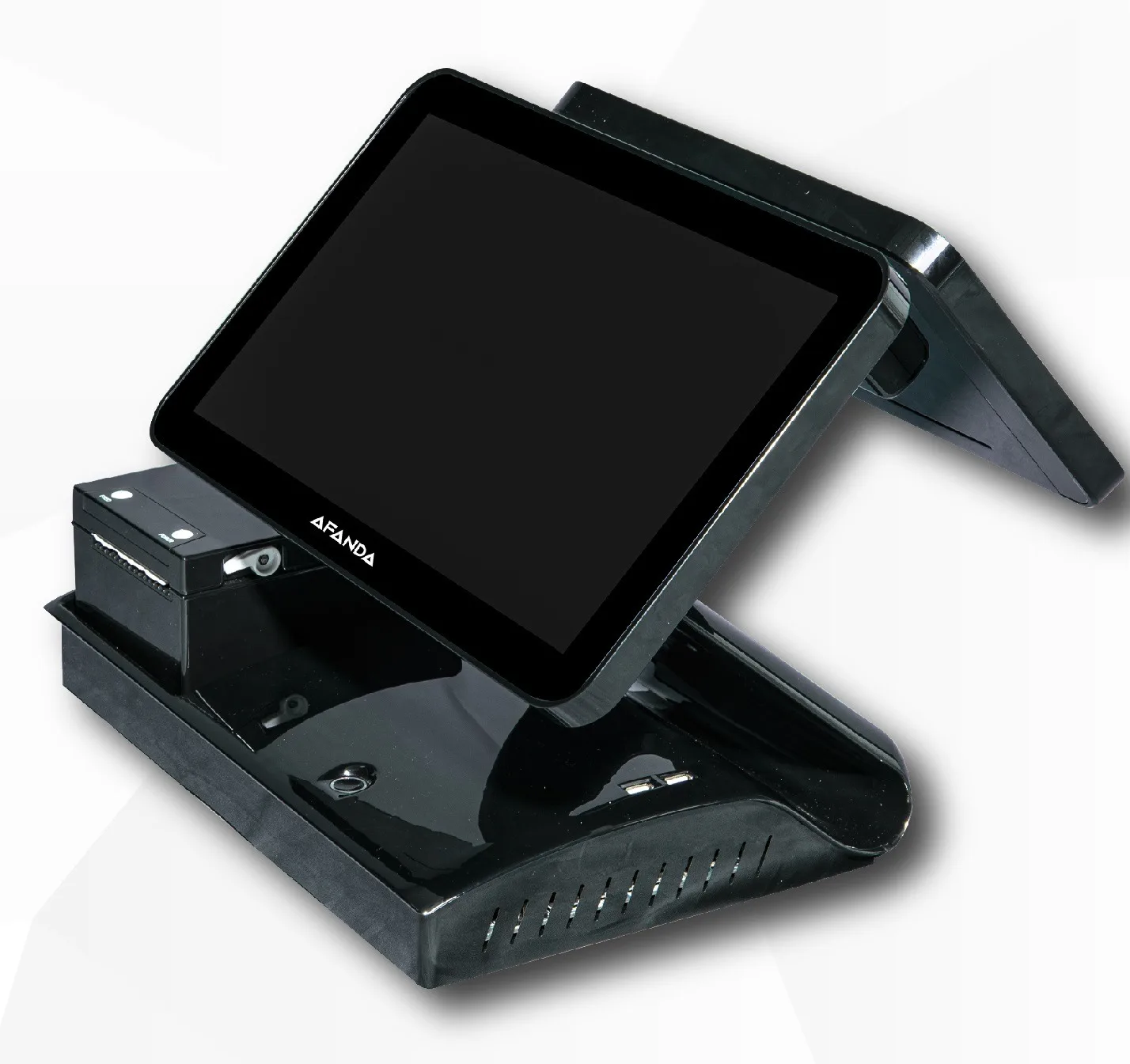 

AFANDA GL-1520 J1900 12 INCH SCREEN DUAL SCREEN WITH 80MM PRINTER
