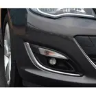 Бесплатная доставка Высокое качество Opel Astra J 2012-2015 яркий хромированный 2 шт Передняя противотумансветильник фара рамка Opel Astra J 2012-2015