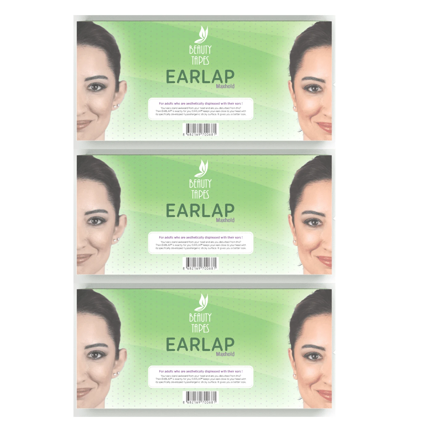 EARLAP MAXHOLD Economic 3 Packs Bulk Price Ear Correction System Cauliflower Protruding Corrector Flatter Arilis