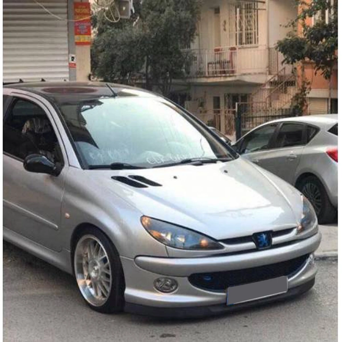 2 шт. передний спойлер для PEUGEOT 206 GTI RC Astra H | Автомобили и мотоциклы
