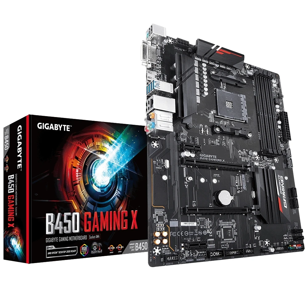 Материнская плата Gigabyte B450 GAMING X|Материнские платы| |