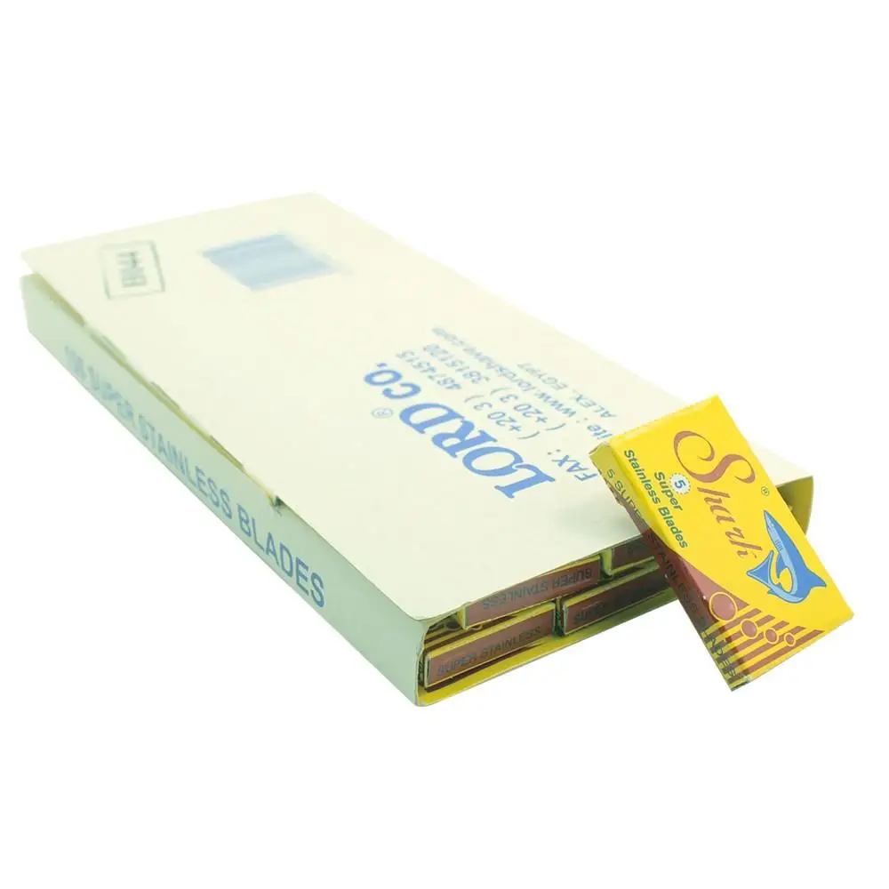Двухсторонняя бритва с полными листами 100 шт.|Бритва| |