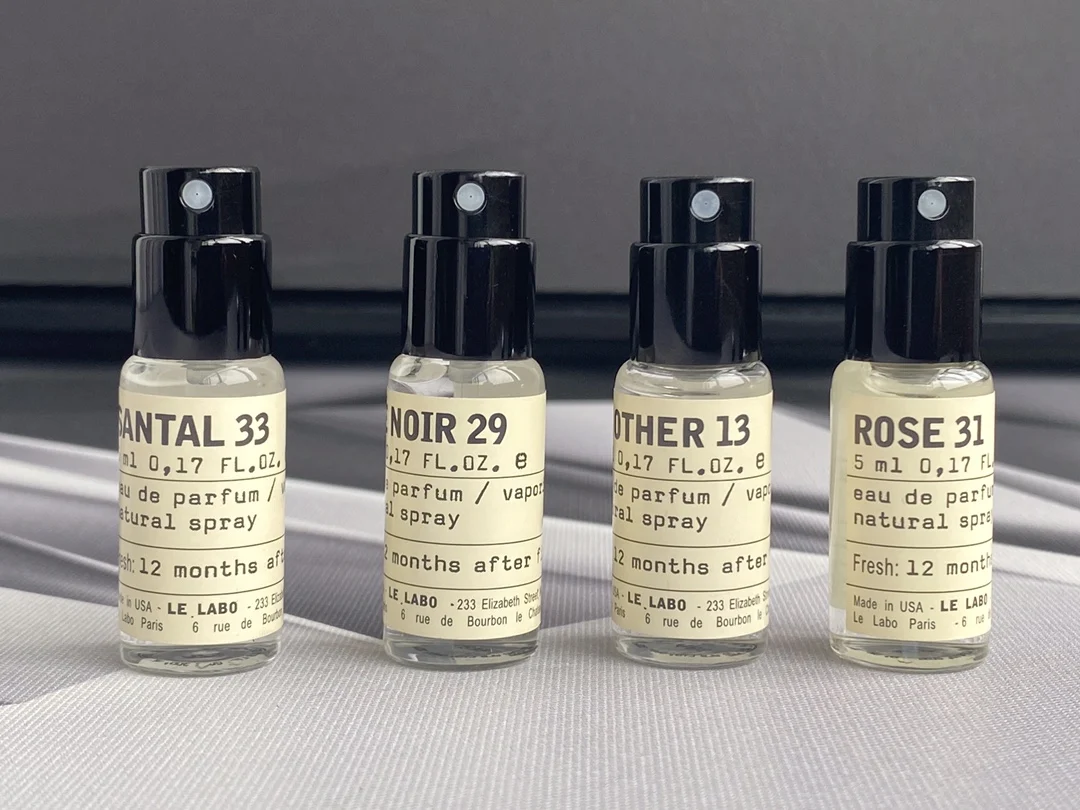 

High quality 4pcs*9ml set Another 13 Cologne Spray Santal 33 The Noir 29 Rose 31 Parfum Spray Sealed