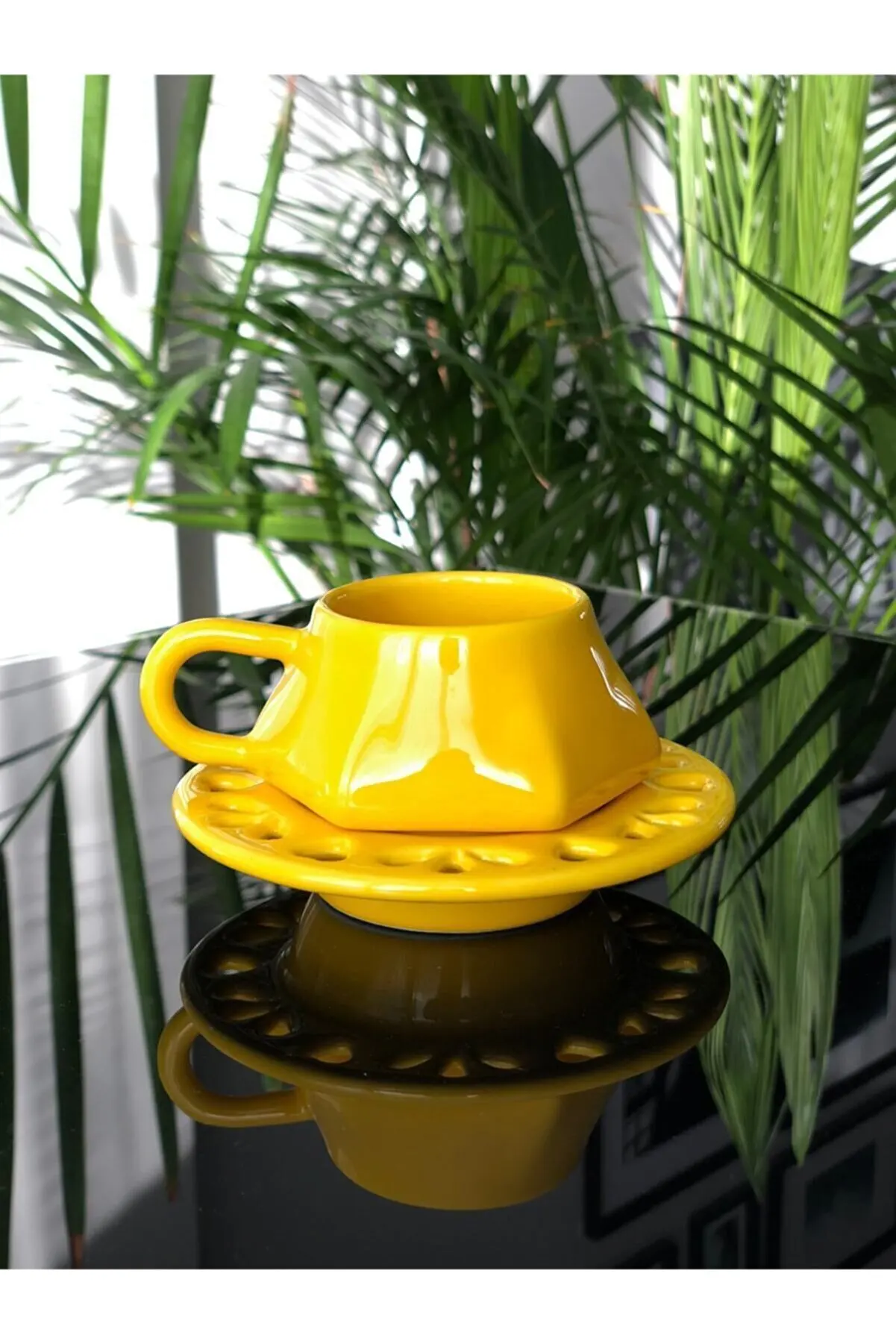 Geometric Model Single Cup Red Stylish Luxury Shaped Home and Kitchen Decor | Дом и сад