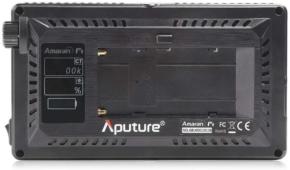 Aputure AL F7 Bi Цвет затемнения светодиодный видео светильник 256 CRI95 + TLCI95 3200 9500K плавная