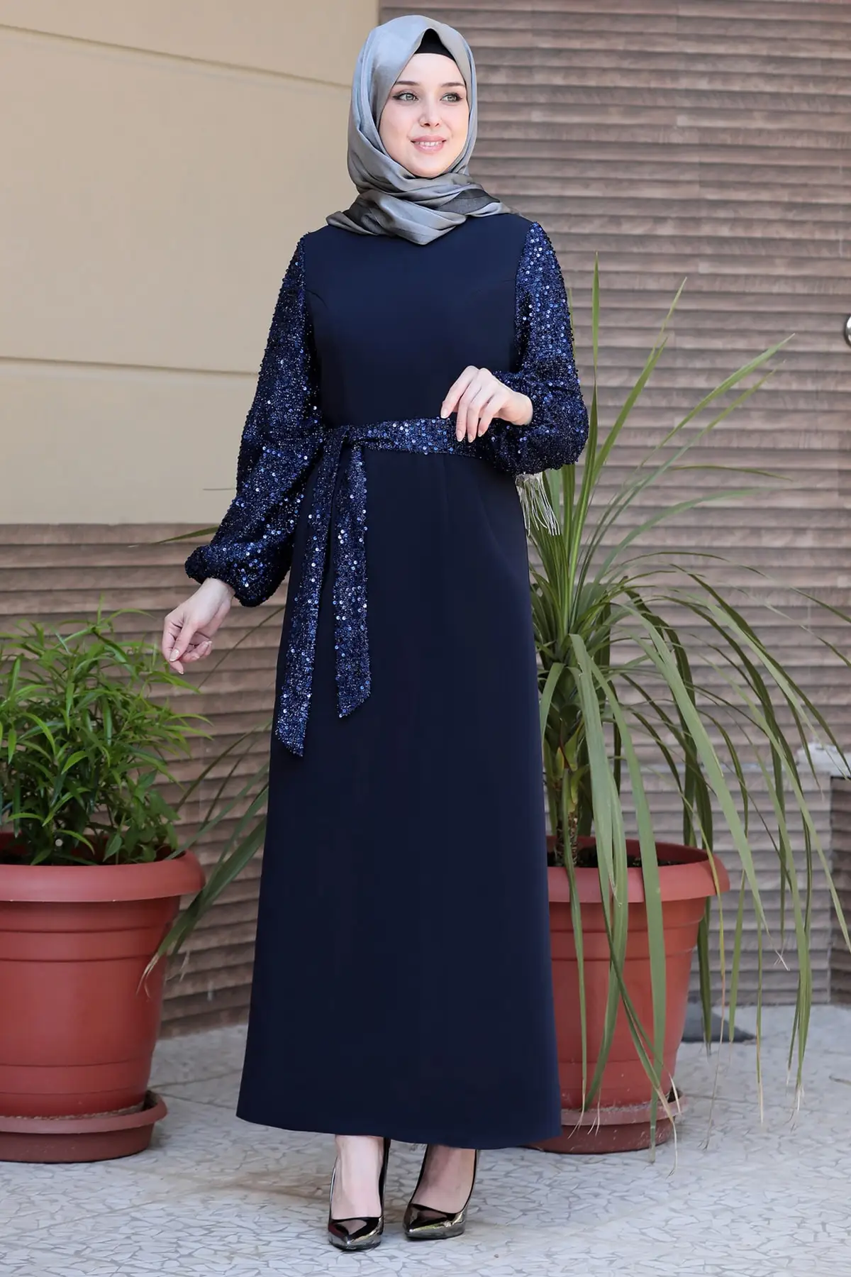 

Women's Silver Breathable Dress