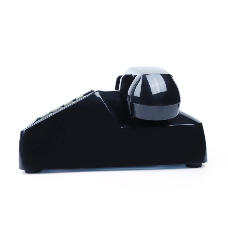 corded retro home telephones classic analog black phone vintage old fashion antique landline telephones for home office hotel free global shipping