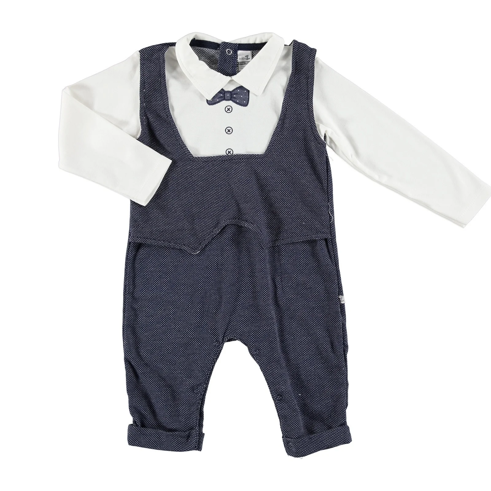 Ebebek BabyZ Детский комбинезон с бантом и вышивкой| |