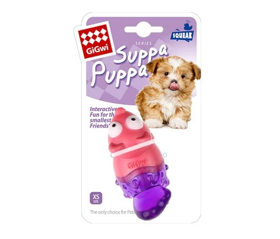 

Gigwi Suppa Puppa серии кольцо для прорезывания зубов в виде лисицы игрушка xs