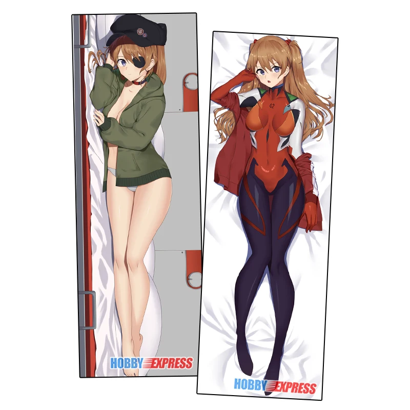 

Hobby Express Anime Dakimakura Japanese Otaku Waifu Hugging Body Pillow Cover Case Asuka Langley Sohryu Evangelion 22239