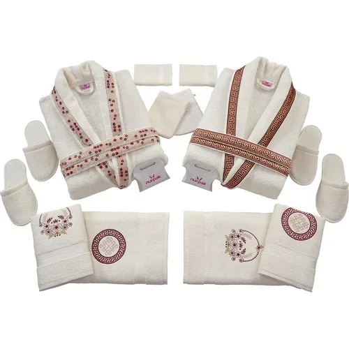 Семья свободный комплект для девочек 100 из хлопка крема бордовый (16 шт.) хлопок