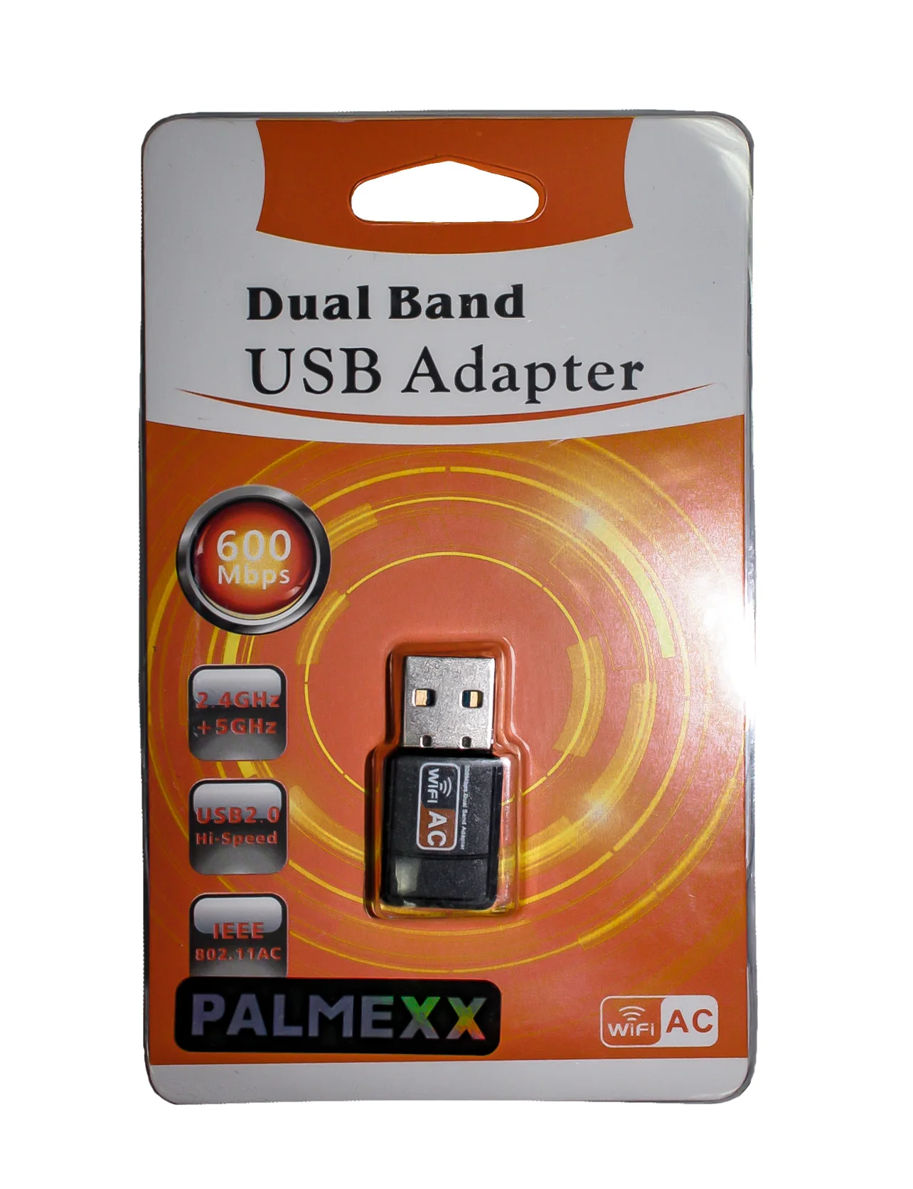 Адаптер PALMEXX USB WiFi n/g/b/ac PX/ADAPT-WF-AC | Компьютеры и офис