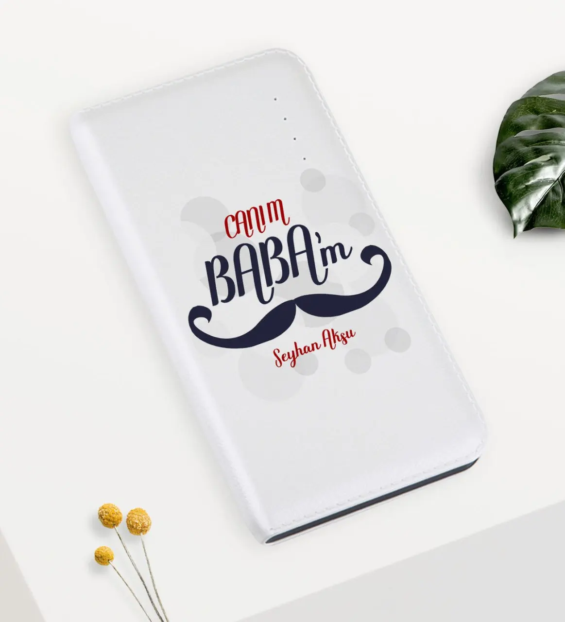 

Personalized Dear Dad Pb-159 7000 mAh Powerbank-8