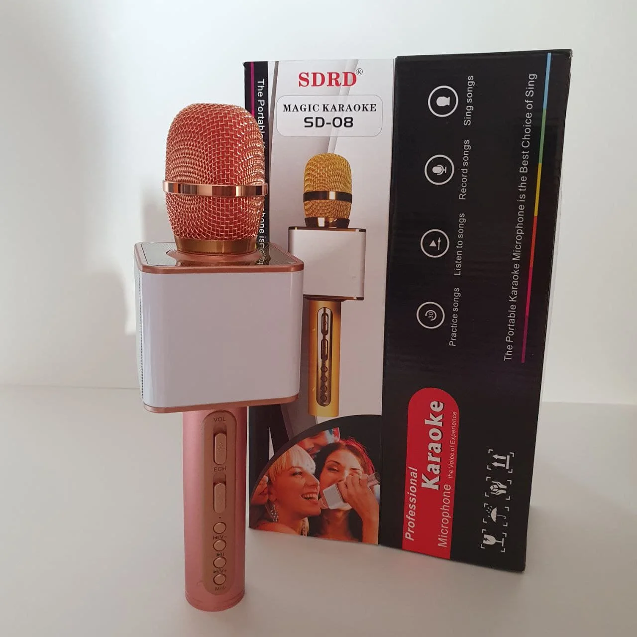 Беспроводной Bluetooth микрофон SD-08 Ручной для караоке KTV | Микрофоны