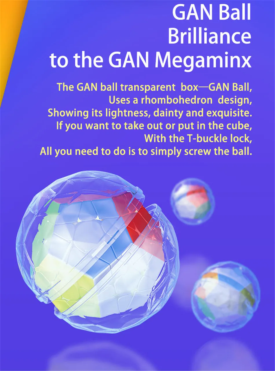 GAN 3X3 Магнитный Megaminxeds куб GAN Магнитный 3x3x3 Megaminxeds магический куб gans 3x3x3 куб 12 сторонний куб 3x3 speed Megaminx eds