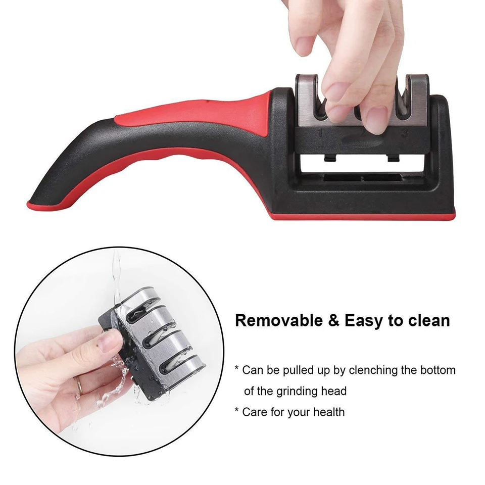 Точилка для ножей ножеточка ручная |