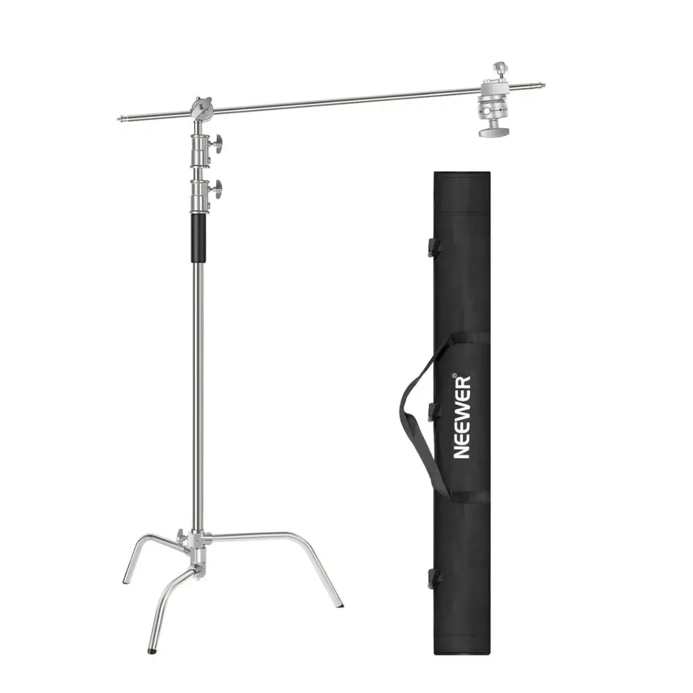 Neewer 10 футов/3 метра Регулируемая подставка C-Stand Light Stand с 4 футами/1 2 м удлинитель