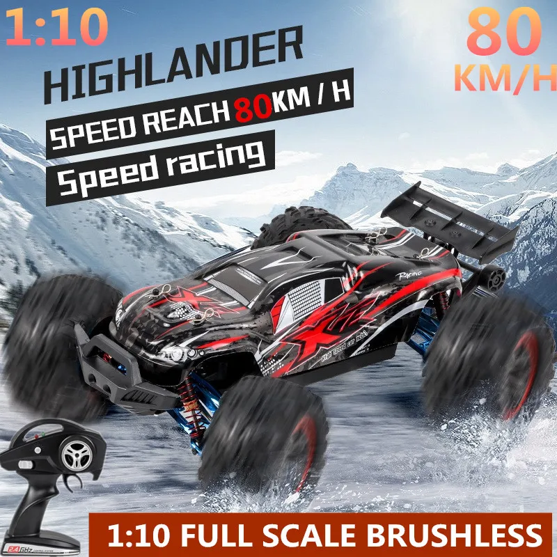 80km/h All-terrain Off-road 2.3kg Steering Gear Alloy Frame Rc Buggy Model