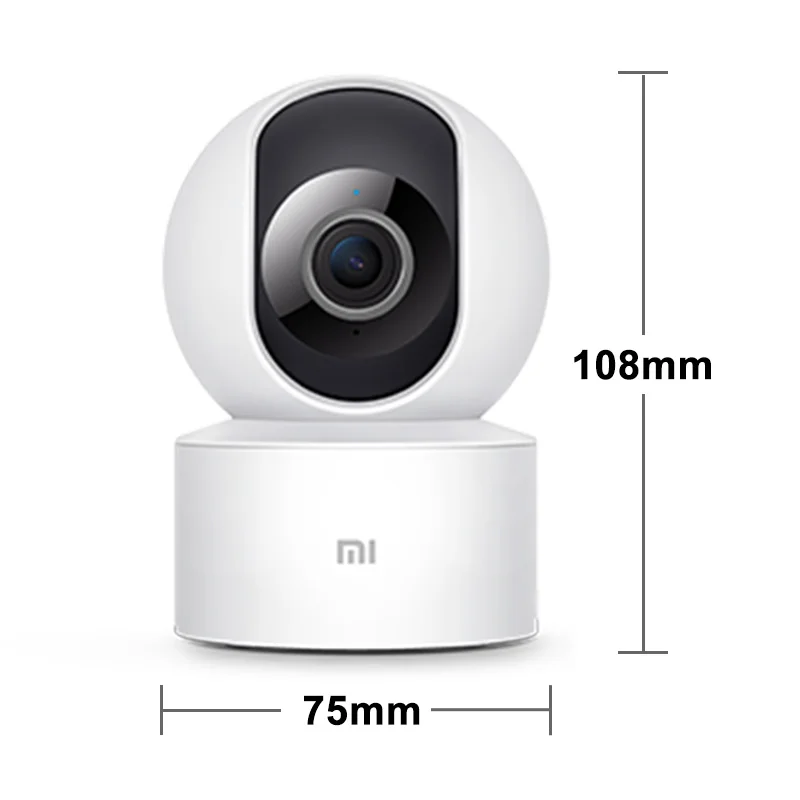 Умная камера Xiaomi 360 ° 1080P/2K HD Wi-Fi ночное видение |