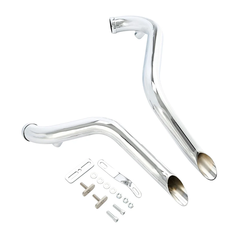 

Выхлопные трубы Motorcycle1.75 "13/4" для Harley Softail Sportster 883 1200 Custom Forword Control Dyna Touring Electra Glide Drag