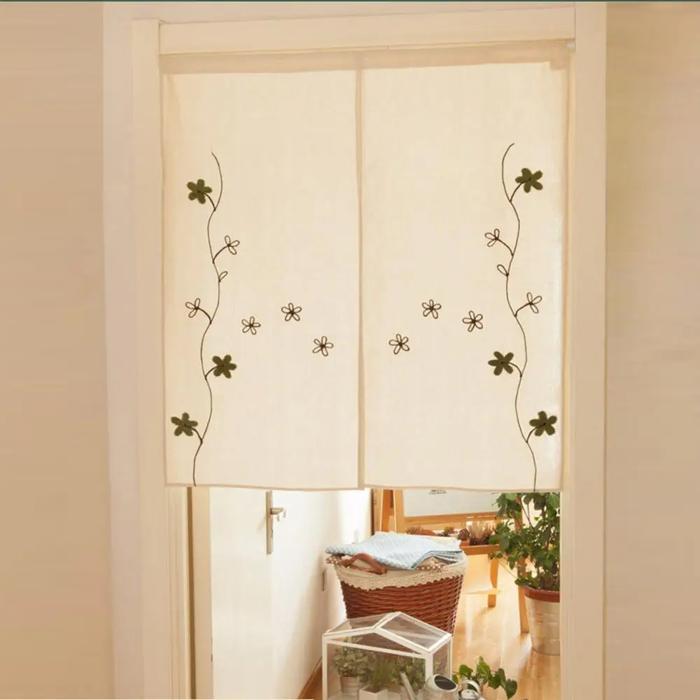 Цветочный вышитый дизайн стрекоза абстрактный лоза цветы милый дом льняные ноэн