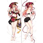 Брелок Дакимакура Genshin impact Янь Фэй мини с кольцом M0167