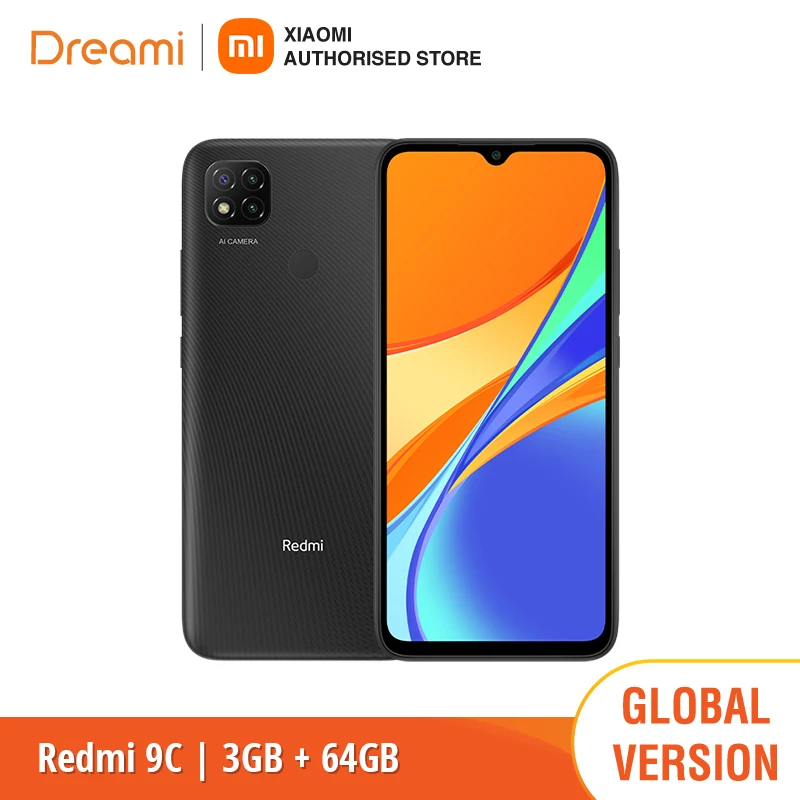 Смартфон Xiaomi Redmi 9C 64 Гб ПЗУ 3 ОЗУ (абсолютно новый/запечатанный) Redmi9C мобильный