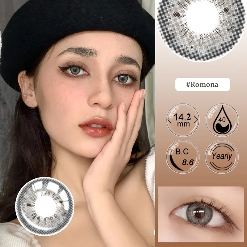 freshlady colored contact lens for eyes makeup color contact lenses with free shipping yearly colored lenses for eyes iris lens free global shipping
