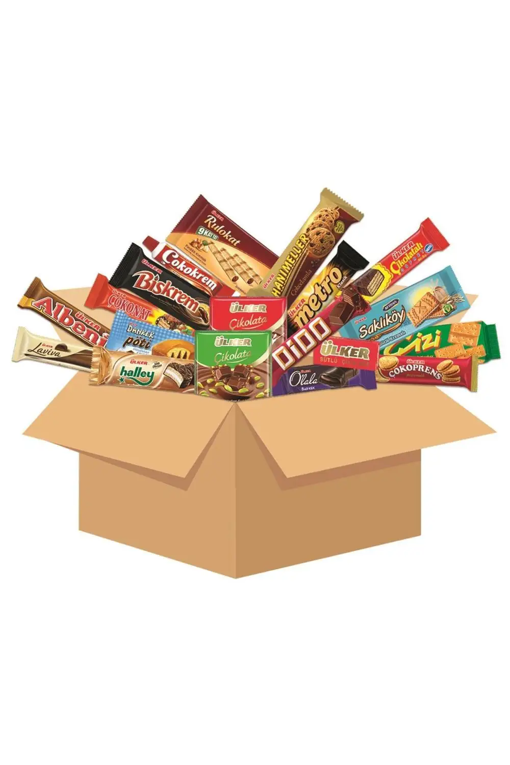 Легендарная закуска в турецком стиле посылка с шоколадным бисквитом и тортом 19