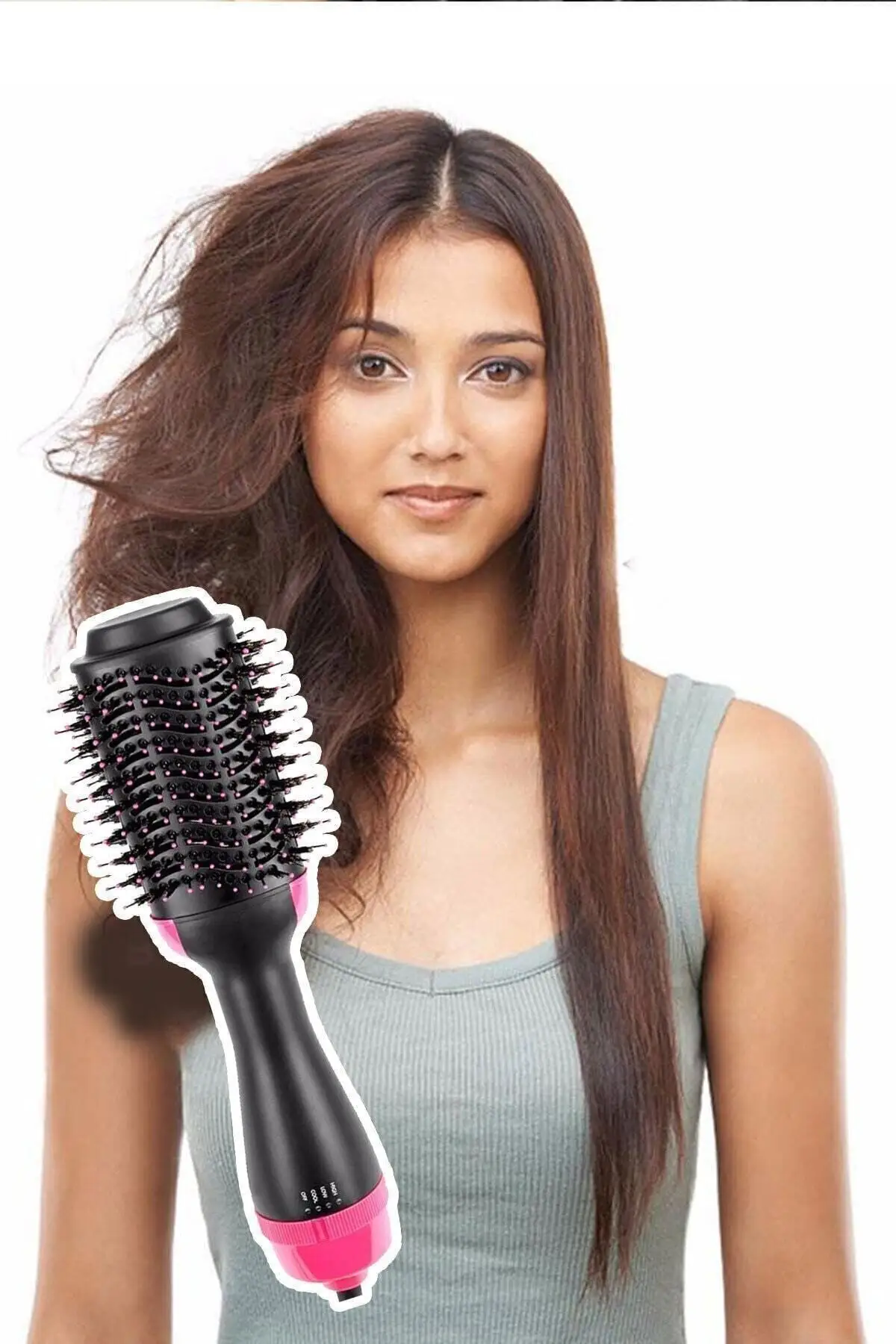 

YOUR COMB SET WITH QUALITY COLOR TO ADD STYLISH STYLE Trendmallar One Step Hair Straightener Dryer Brush Comb VisioFREE SHİPPİNG