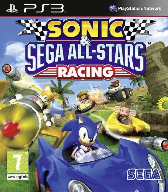Видеоигра Sonic and SEGA: All-Stars Racing (PS3) | Электроника