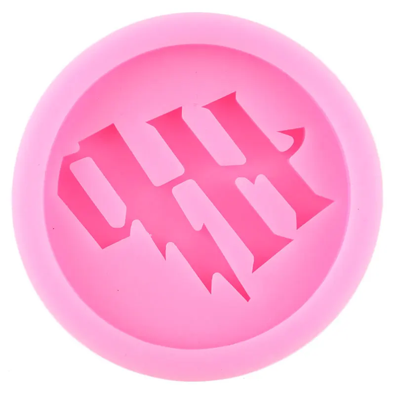 HP Бейдж-ролик для телефона с захватом букв из силикона для ручек DIY, формы для изготовления украшений на основе эпоксидной смолы.