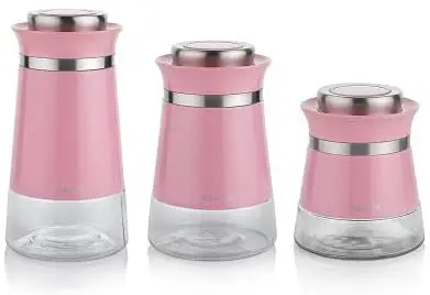 

Schafer Kitchenhouse Spice Set 3 Sizes - 3 Pieces - Pink