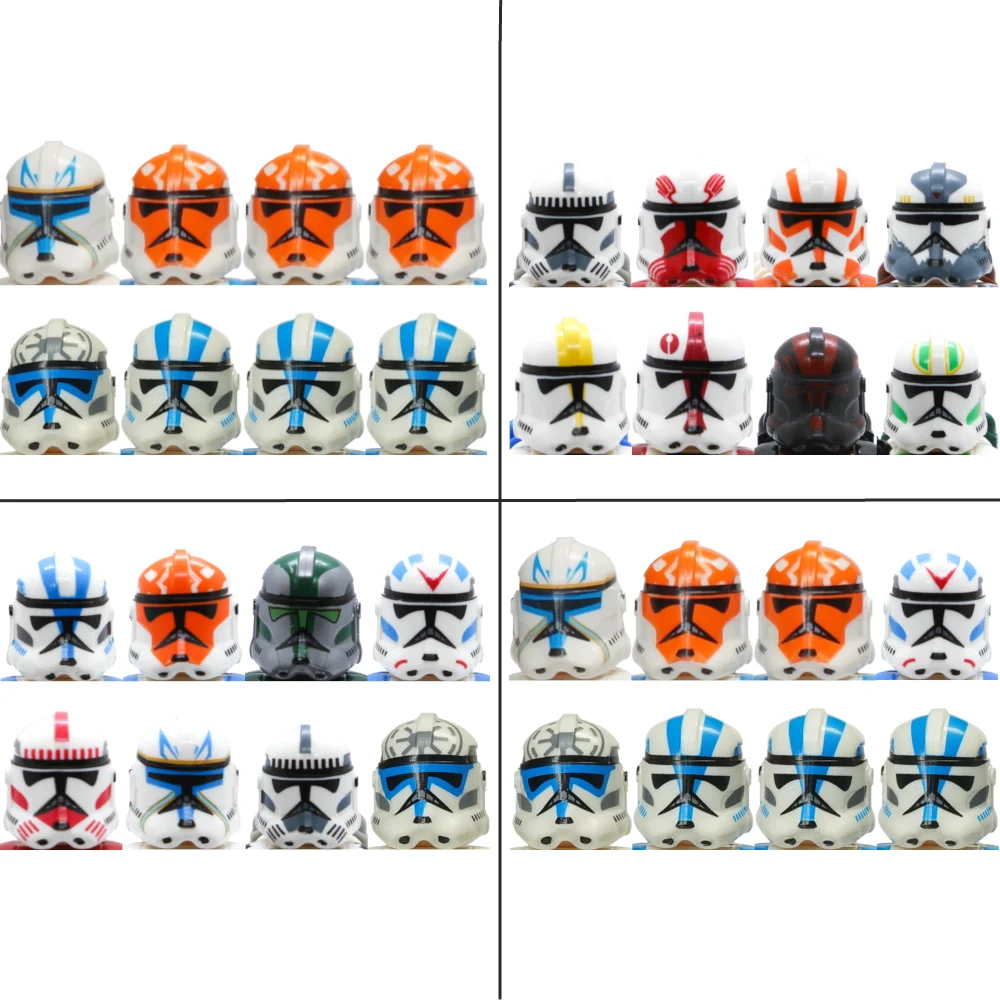 8 штук. Минифигурка космические войны конструктор совместим с другими