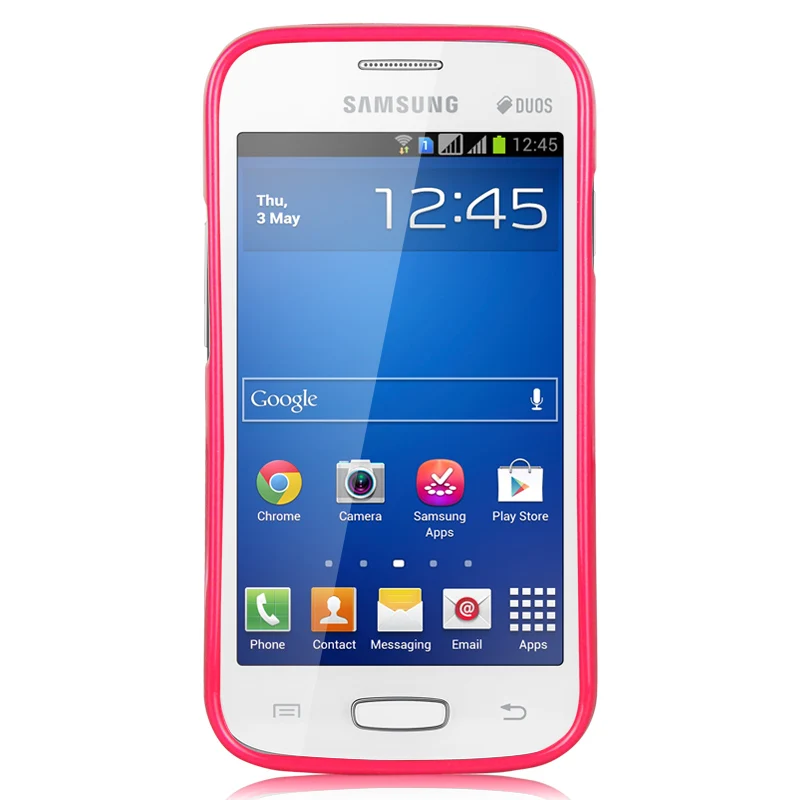 Чехол силиконовый для Samsung S7262 Galaxy Star Plus iMUCA Color Brilliant TPU (cherry) | Мобильные телефоны и