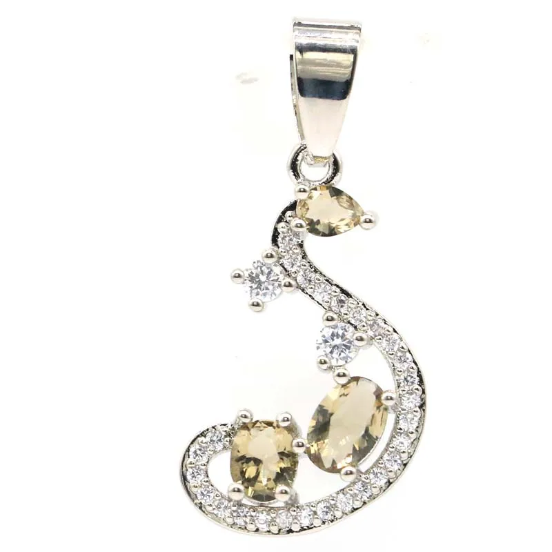 31x14 мм красивый лунный гранат из родолита Аквамарин Смоки Кварц CZ для женщин