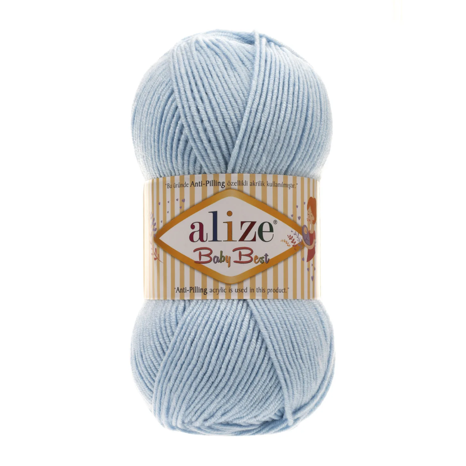 Alize Детские наилучшим плетением 100 gr 240 mt 10% Бамбук 90% акриловый вязаный крючком