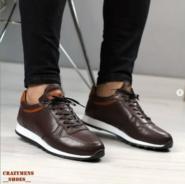 

Genuine Leather High Quality Comfortable Fashionable Men 'S Shoes