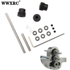 Металлическая коробка передач WWXRC, стальная коробка передач для WPL C14 C24 B24 B36 MN D90 D99 MN99S, детали для модернизации радиоуправляемого автомобиля