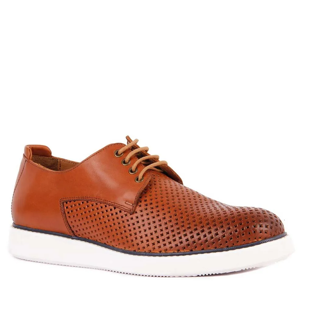 Sail Lakers-Genuine Leather Breathable Men's Classic Derby Shoes Brand Formal Business Oxford Men Dress Wedding Office zapatillas hombre