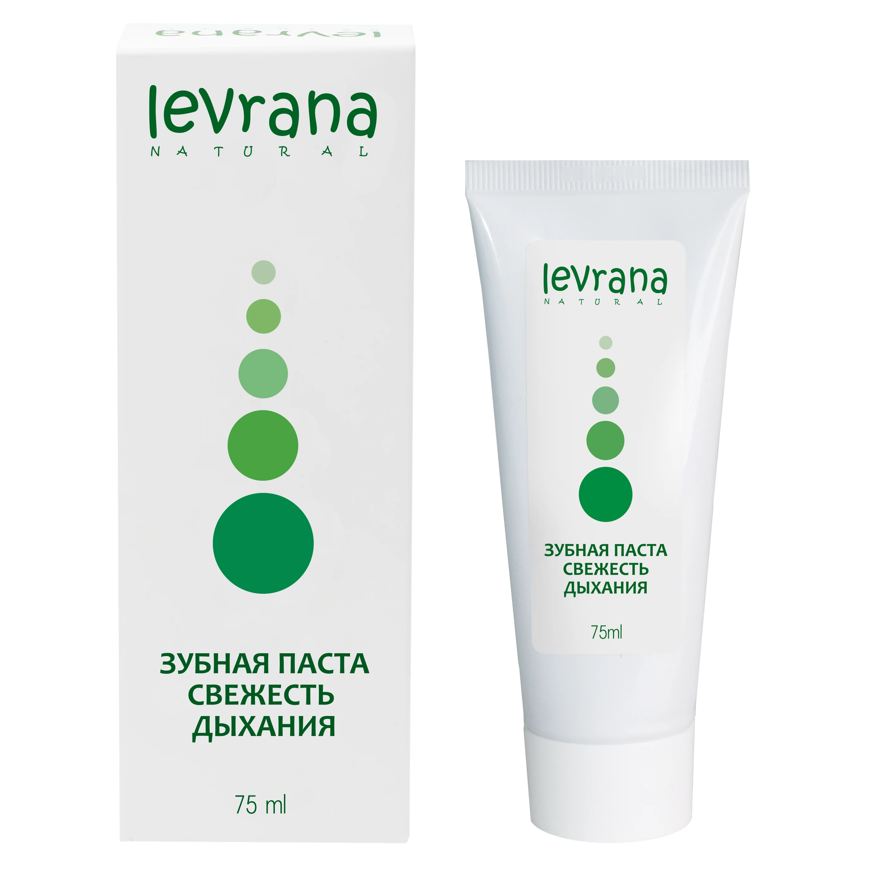 Косметика натуральная косметика Levrana Леврана Зубная паста NTP08 &quotСвежесть