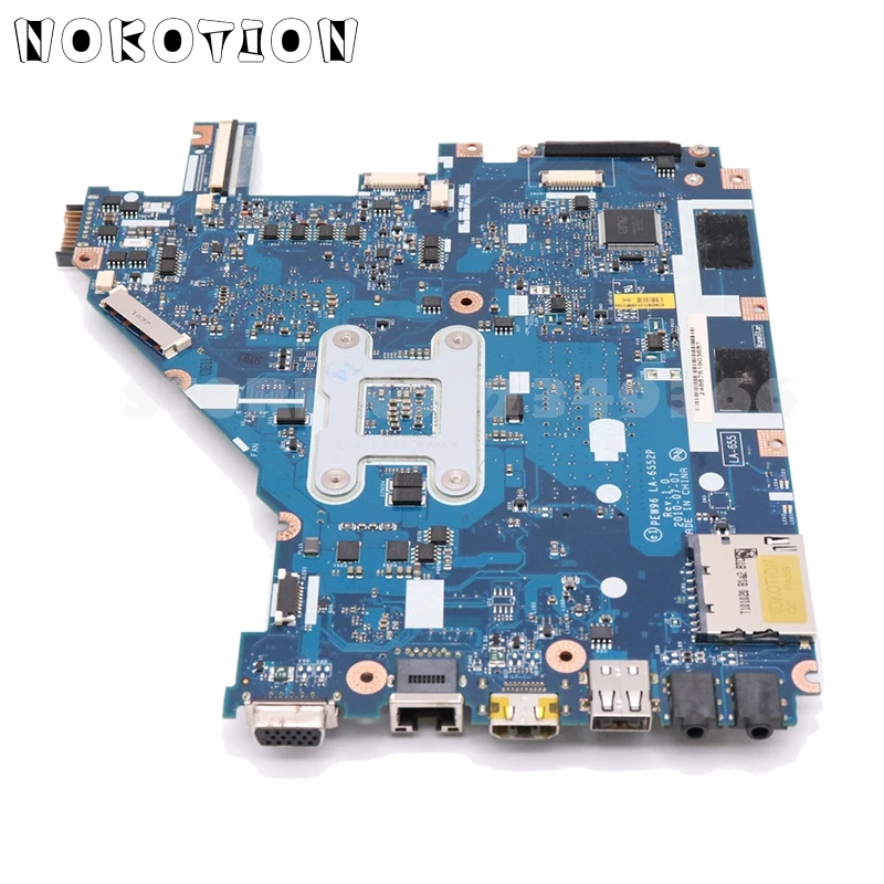 NOKOTION LA-6552P MBR4602001 материнская плата для ноутбука acer aspire 5552 5552G основная плата DDR3 разъем S1 с бесплатным процессором
